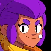 Shelly from Brawl Stars