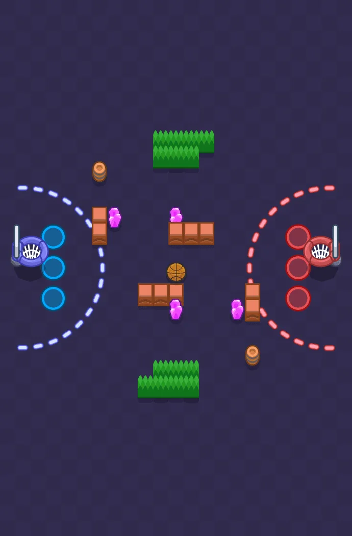 Turnover Brawl Stars map layout