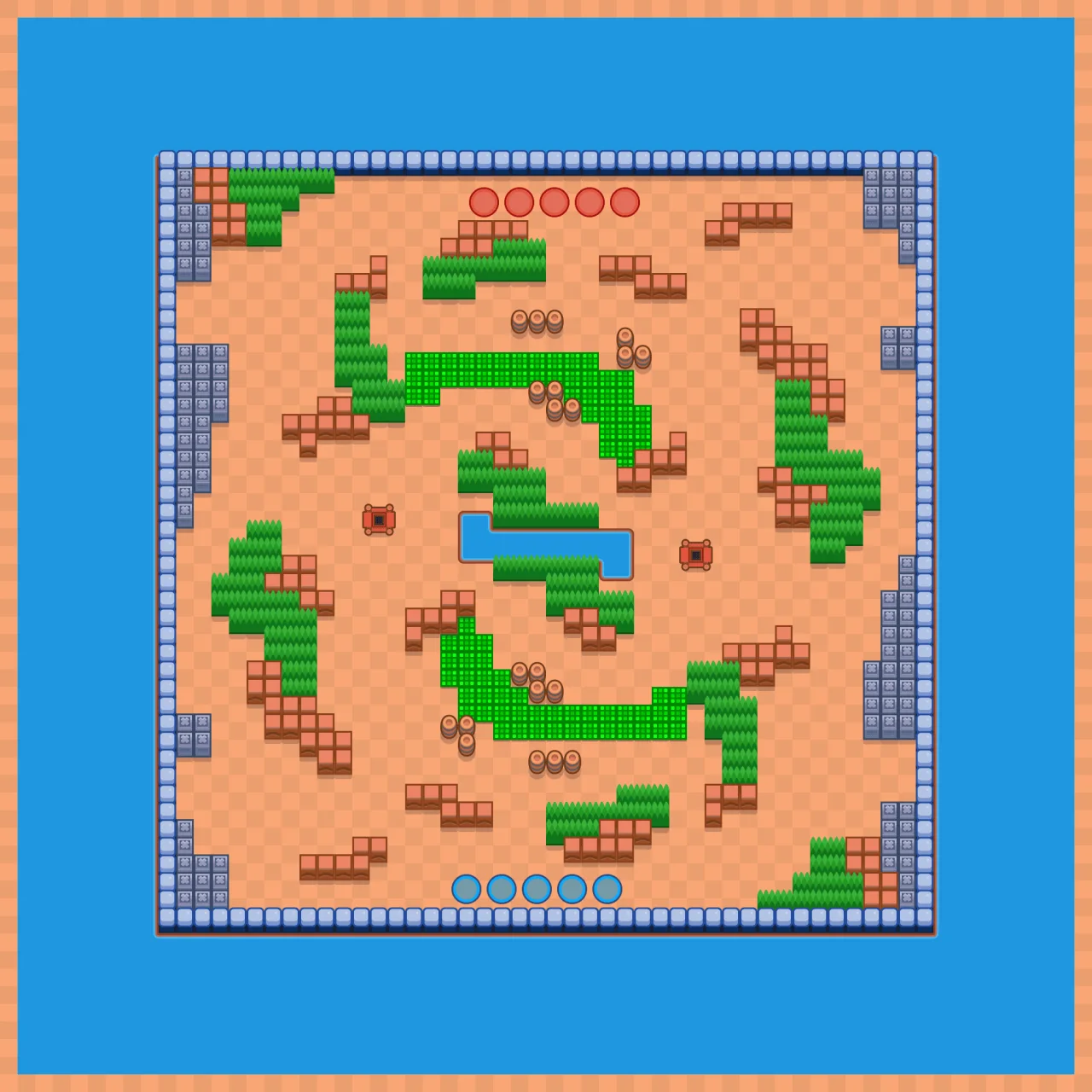 Public Transport Brawl Stars map layout