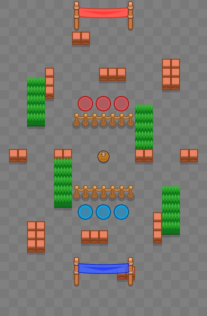 Nullscapes Brawl Stars map layout