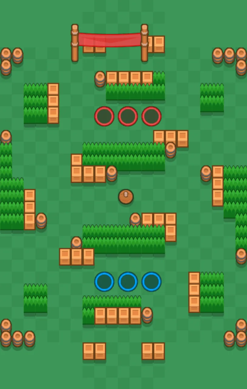 Beach Ball Brawl Stars map layout